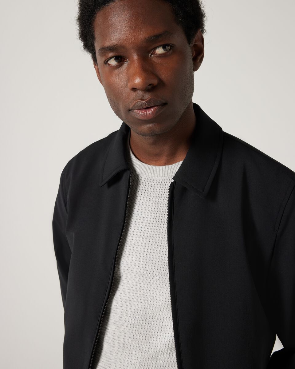 Australian Wool Bomber With Zip Closure, , hi-res